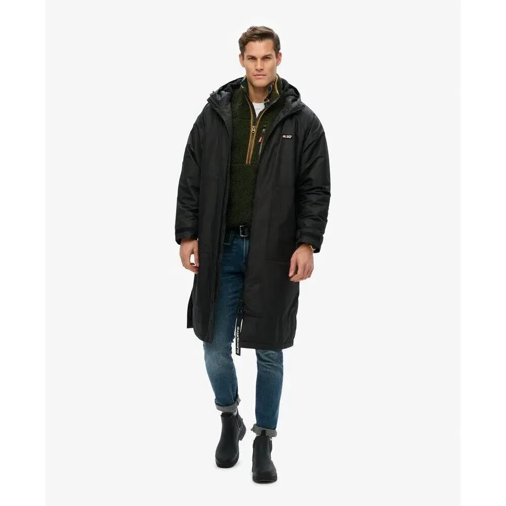Женская ветровка-халат Superdry, Черный — фото 3