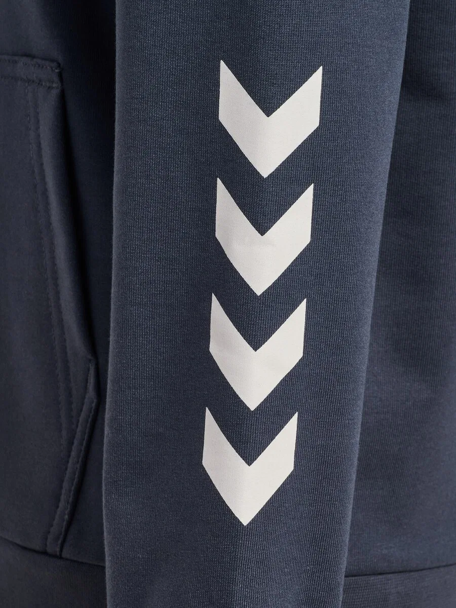Спортивная толстовка Hummel темно-синего цвета — фото 4