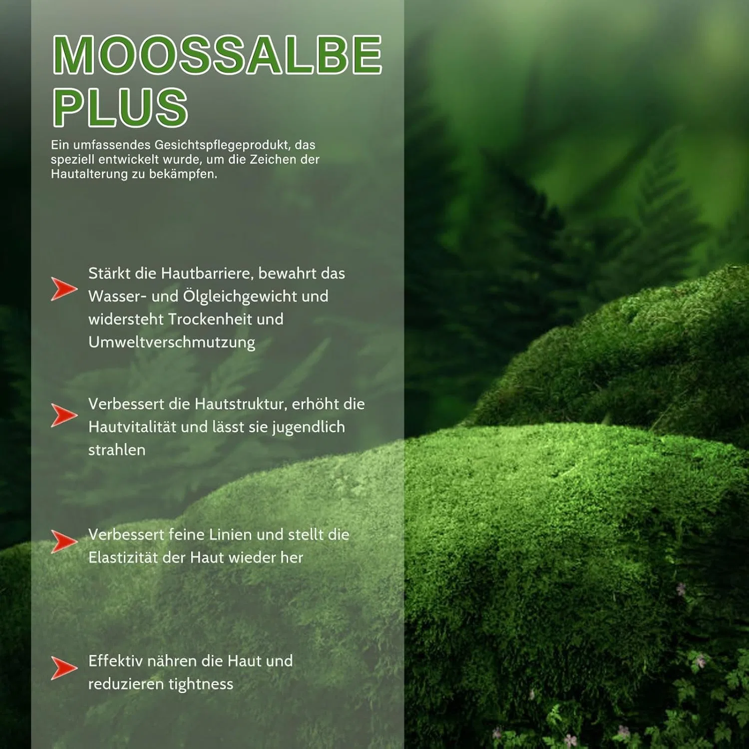 Крем для лица с экстрактом мха «Moss Ointment Plus» 100 г Altherona — фото 4
