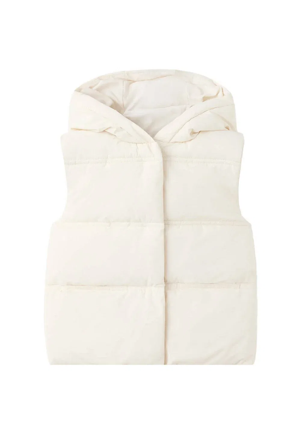 Детский жилет Mango Kids, Off-White