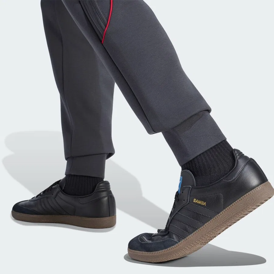 Спортивные брюки ADIDAS PERFORMANCE Regular Workout Pants 'LFC Teamgeist 26' темно-серого цвета — фото 4