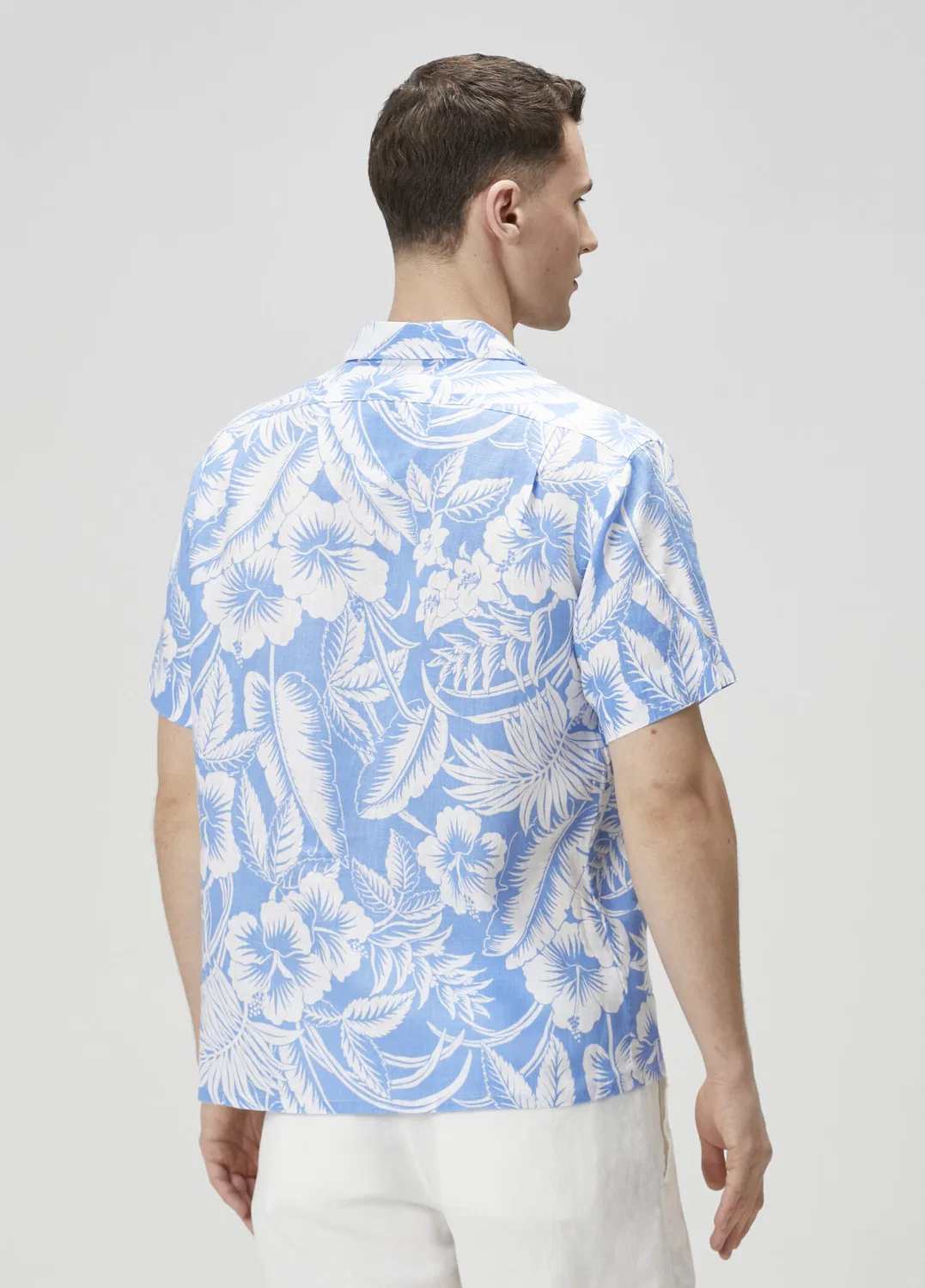 Рубашка с цветочным принтом Polo Ralph Lauren, blue — фото 4