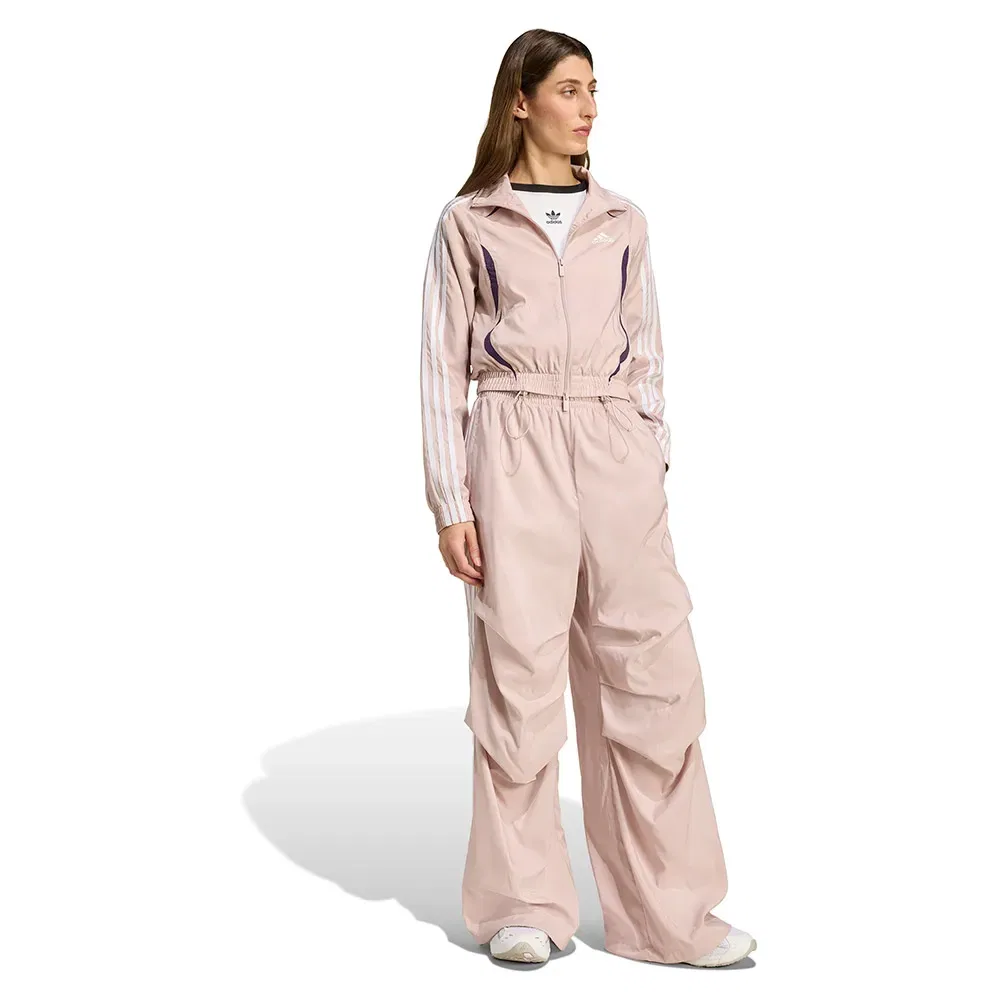 Худи Slim full zip Adidas Originals, розовый — фото 3