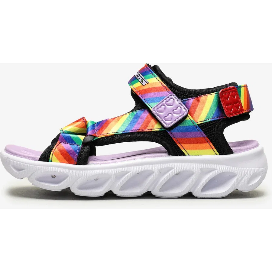 Сандалии с подсветкой Hypno-Splash - Rainbow Lights Skechers, Черный — фото 2