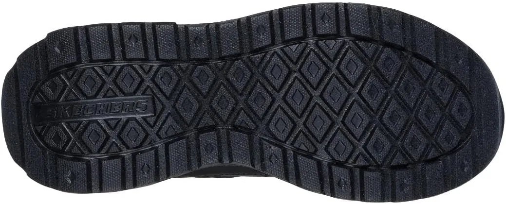 Детские кроссовки для мальчиков SKX-225 Skechers, Navy Black Textile/Synthetic/Gray Silver Trim — фото 3