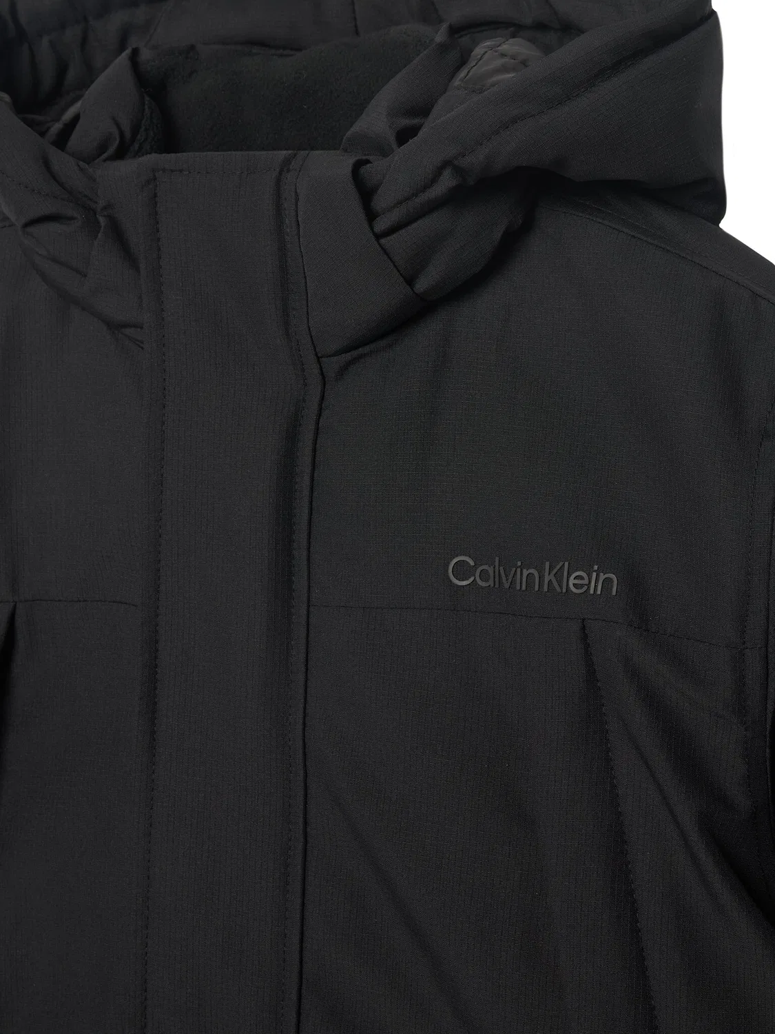 Зимняя куртка стандартного кроя для мальчика Back To School Calvin Klein Jeans, черный — фото 3