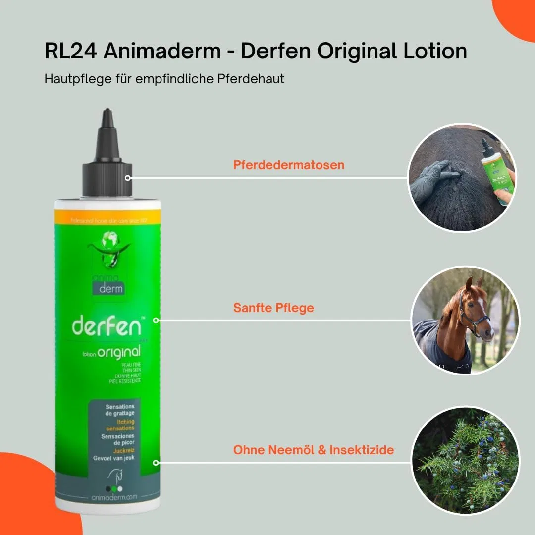No brand Лосьон для кожи лошадей Animaderm Derfen Original, 5 x 250 мл — фото 2