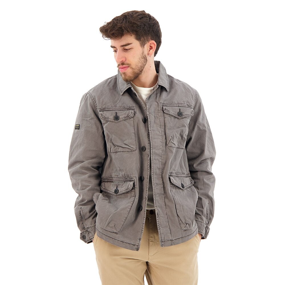 

Куртка Superdry Military M65, серый