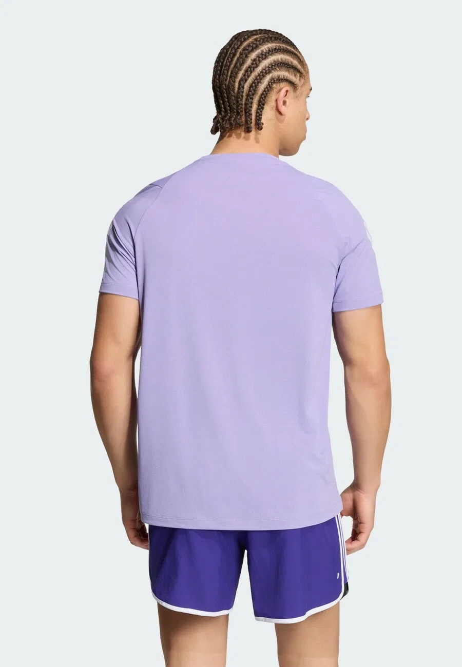 Спортивная футболка ADIDAS PERFORMANCE Performance Shirt 'Adi365' светло-фиолетового цвета — фото 3