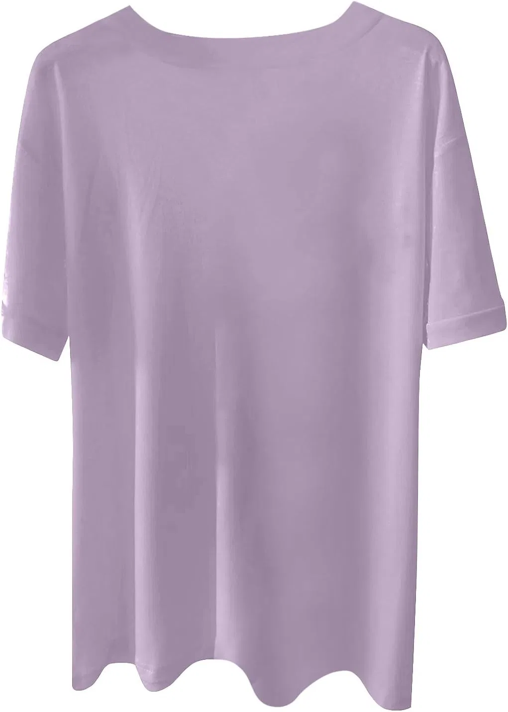 Мужская футболка с V-образным вырезом Light Purple — фото 2