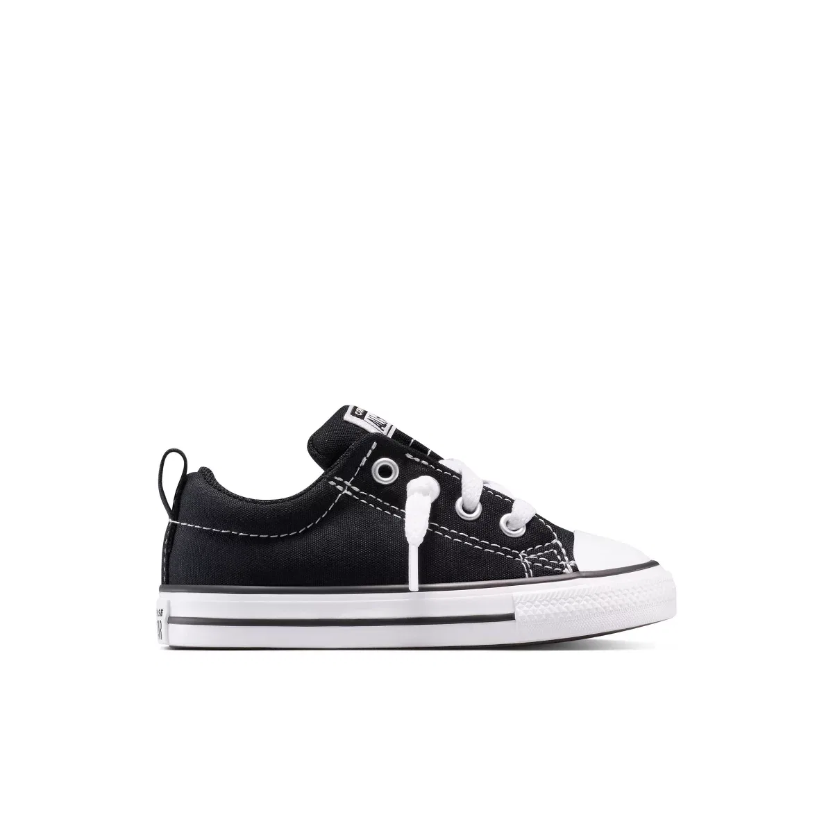Детские кеды для девочек с принтом Converse, Light Black