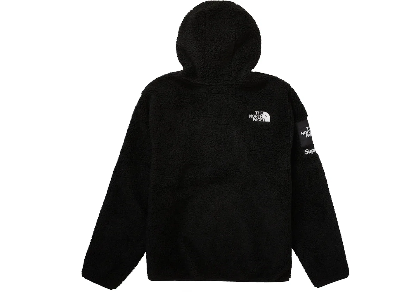 Мужская куртка-флис с принтом Fleece Jacket Supreme, Black — фото 3