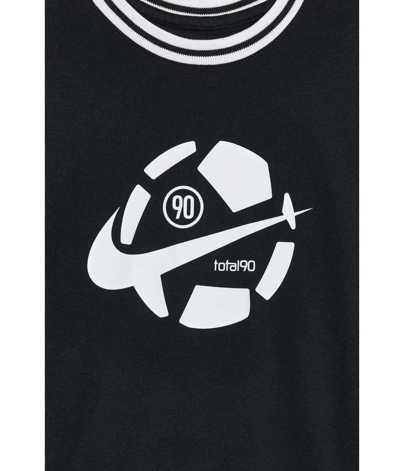 Футболка Dri-FIT Total 90 (для маленьких и больших детей) Nike Kids, Black — фото 3