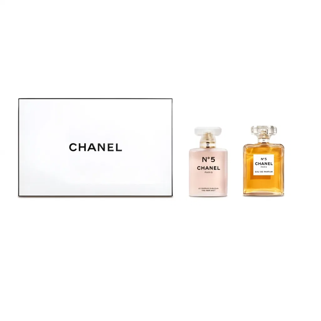 Набор духов и парфюмированного спрея для волос Size 5 Classic 50мл + 35мл CHANEL, Black