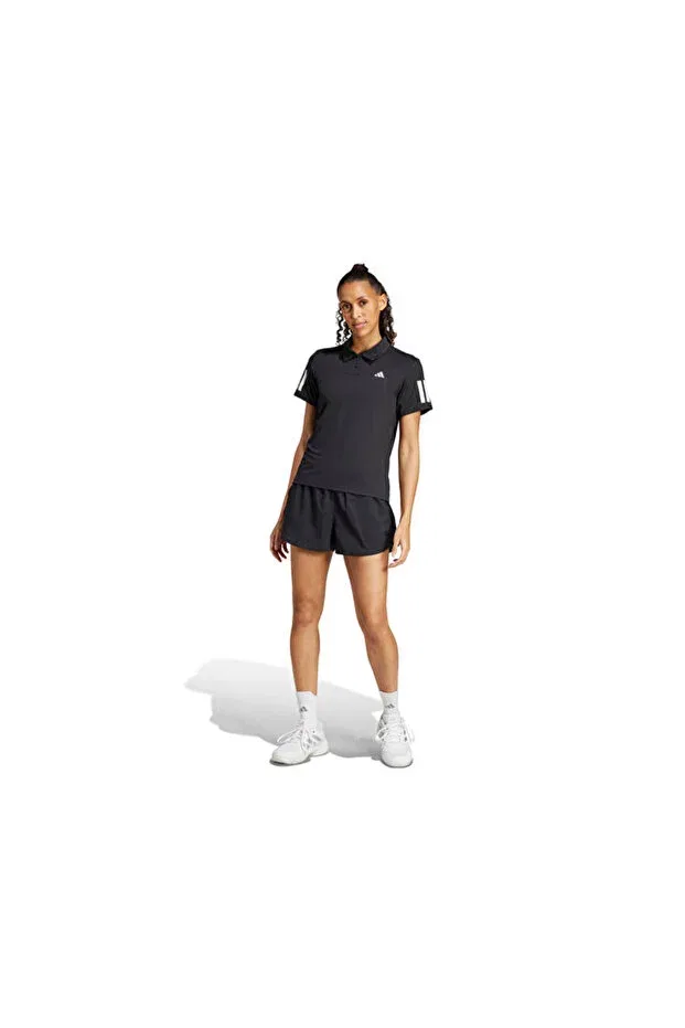 Женское поло с коротким рукавом Club Polo Adidas, Black — фото 4