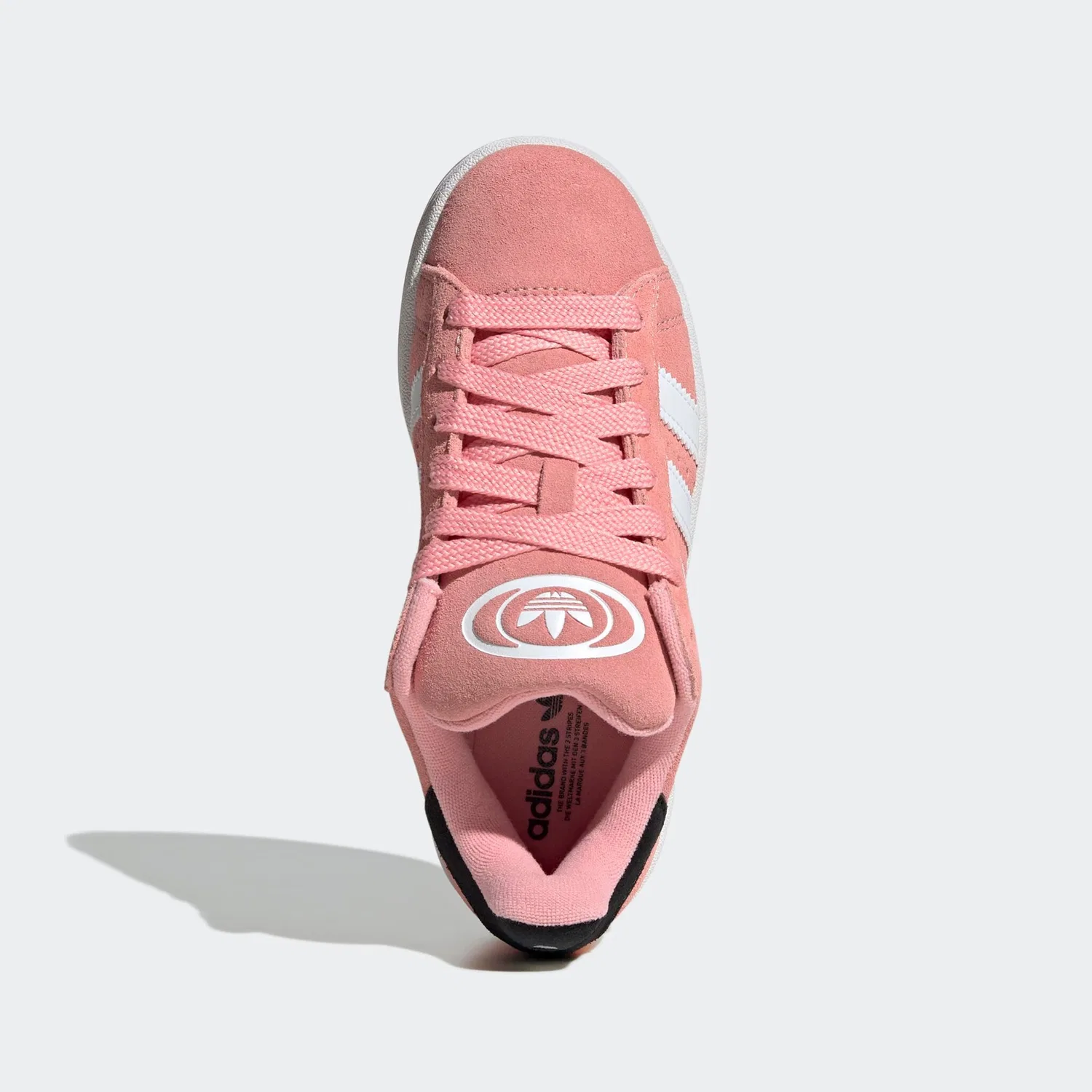 Детские кроссовки в стиле ретро Adidas Originals, Semi Pink Spark/Cloud White/Gum — фото 4