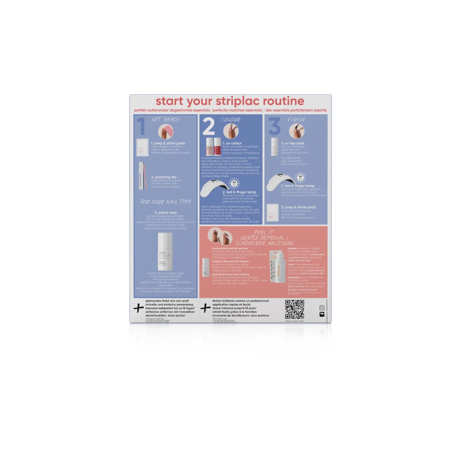 Nagelpflegeset striplac start normal & soft nails Alessandro, 1 шт — фото 2
