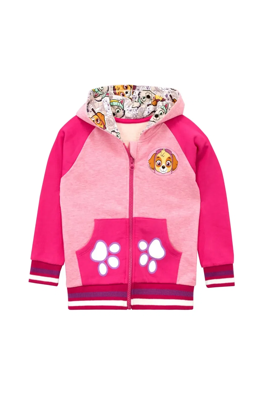 Детский худи с блестками Skye Paw Patrol, Pink