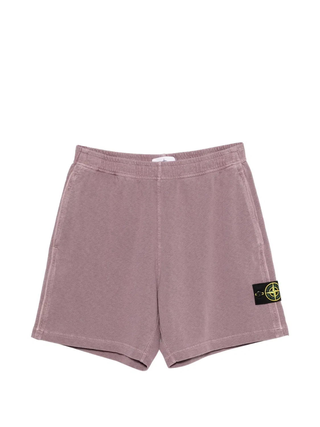 Шорты с логотипом Stone Island, розовый