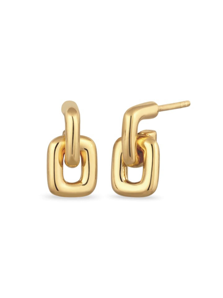 

Elli Серьги из серебра 925 пробы с золотым покрытием