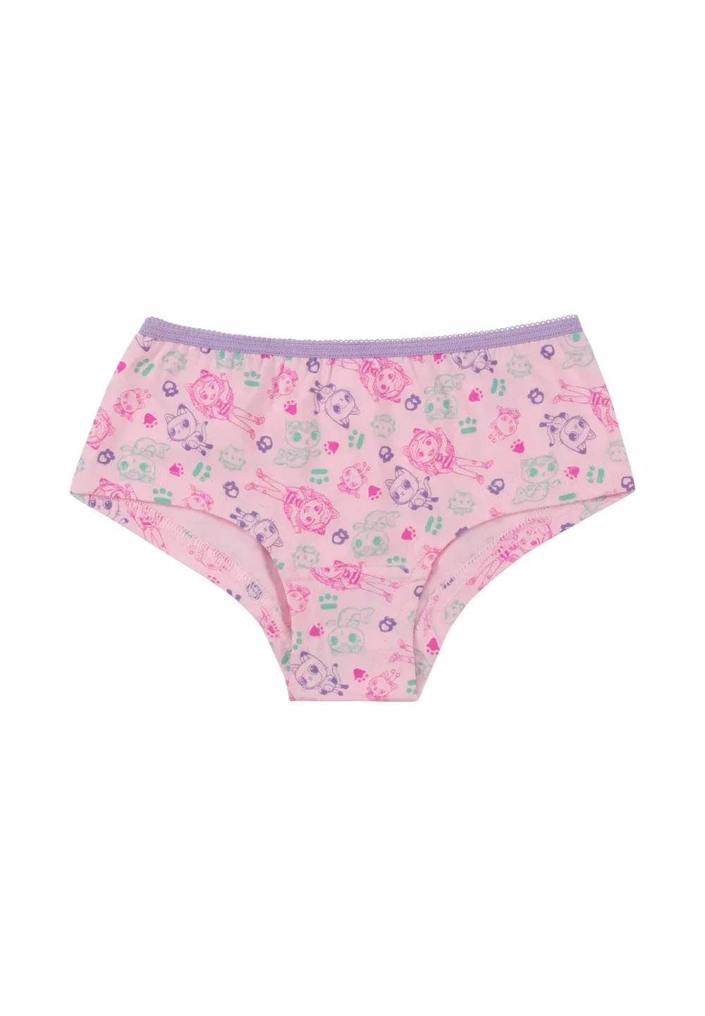 3Er Pack трусики-слипы для кукольного домика Gabby's unterwäsche - трусы United Labels, Lila/Rosa — фото 3
