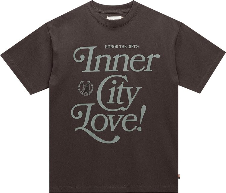

Футболка Honor The Gift Inner City Love Short-Sleeve Tee 'Black', черный
