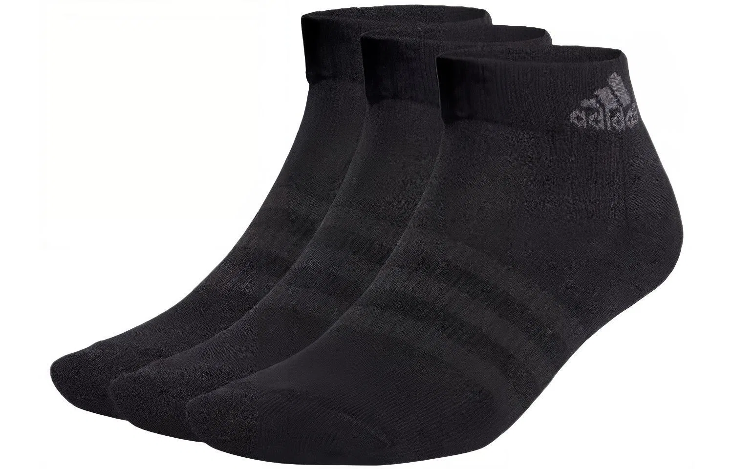 Детские носки-невидимки 3 пары Adidas, Black