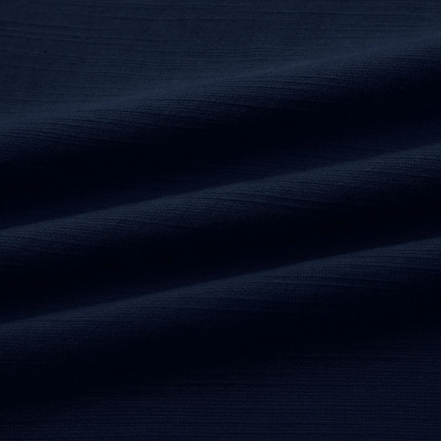Мужская льняная футболка с V-образным вырезом и коротким рукавом, Dark Blue — фото 3
