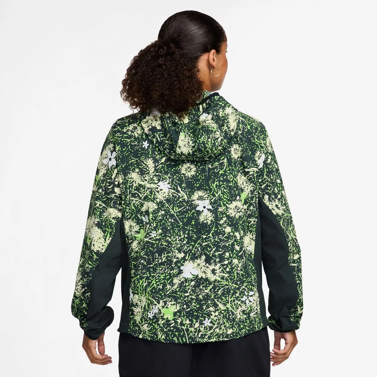 Женская куртка с защитой от солнца Nike ACG Five Towers Jacket, Black Spruce/Black Spruce/Summit White — фото 3