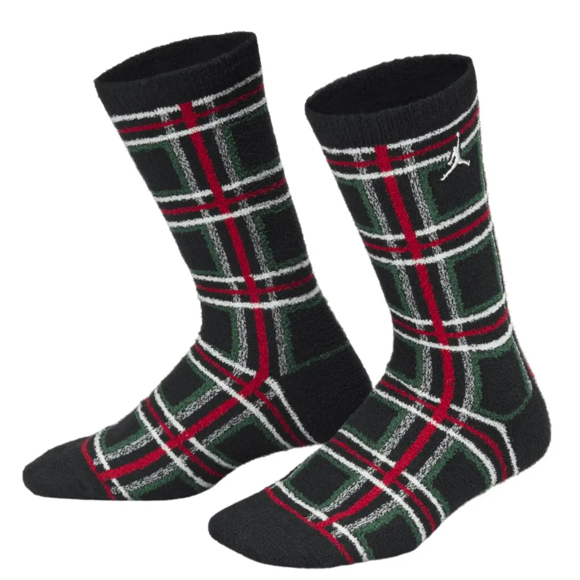 Детские носки 3 пары (Черный/Красный/Зеленый) Jordan, Black/Red/Green — фото 3