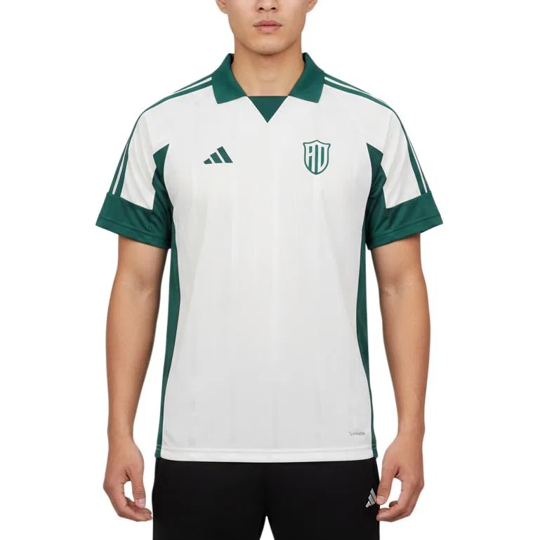 Футболка с отложным воротником, Adidas, White/Green