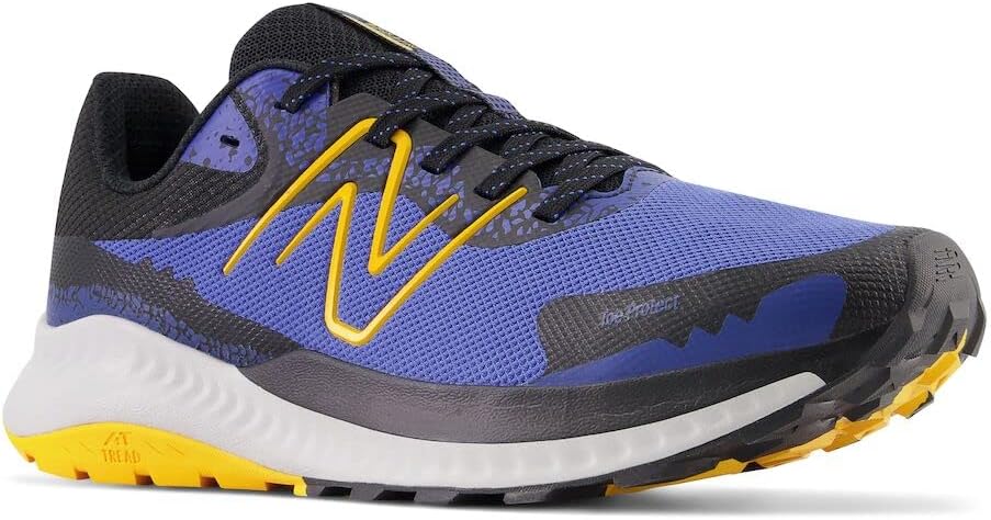 Мужские трейловые кроссовки New Balance DynaSoft Nitrel V5, черный/синий — фото 4