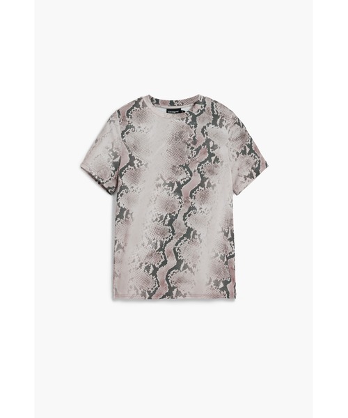 

Футболка с коротким рукавом, принт TSSERPIENTE Desigual, коричневый