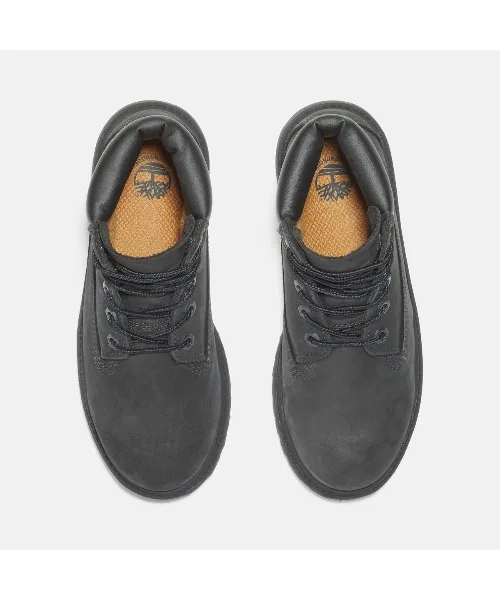 Ботинки 6 дюймов Premium Waterproof Timberland Junior черные — фото 2