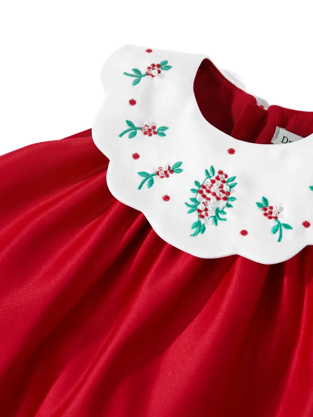 Комплект вышитого платья Dress & Fleur, красный — фото 4