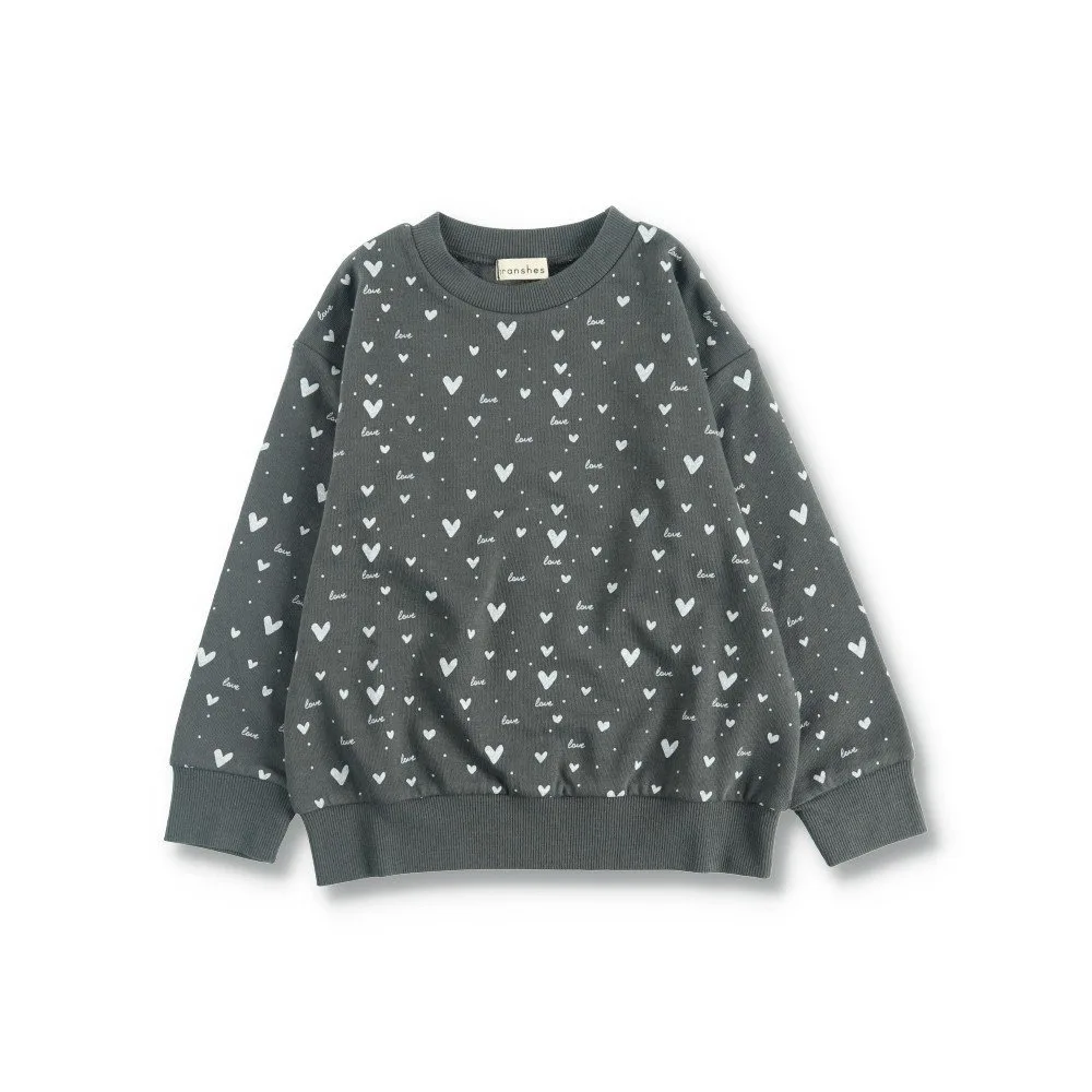 Мини-флисовая толстовка с длинным рукавом, разные цвета Branshes, Charcoal Gray
