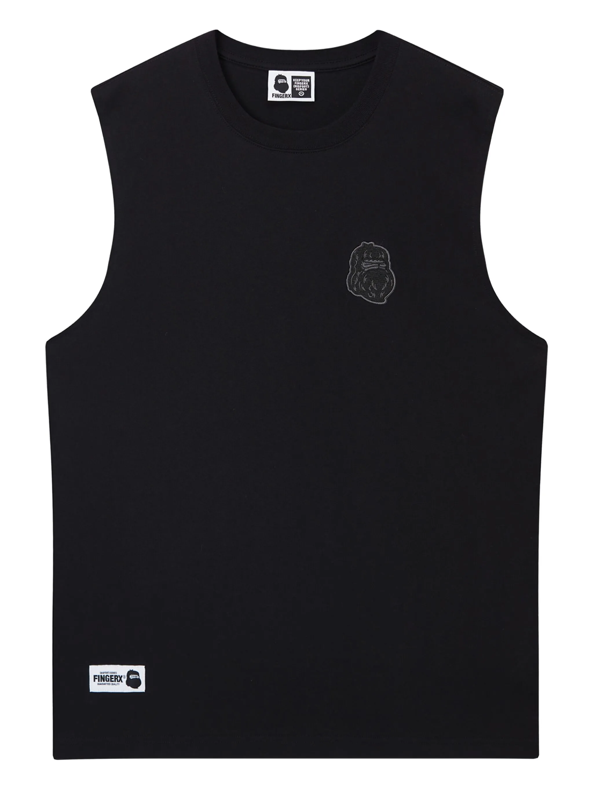 

Топ с вышивкой Fingercroxx, черный