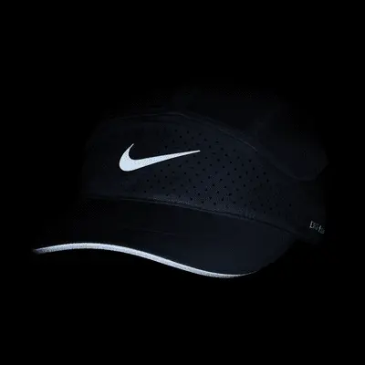 Бейсболка Nike Dri-FIT ADV Fly Unstructured Reflective Cap, цвет White/Anthracite — фото 3