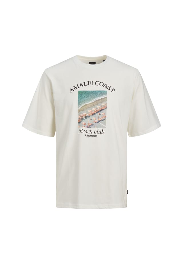 

Футболка jprblaocean club фотопринт ss tee Jack & Jones, белый