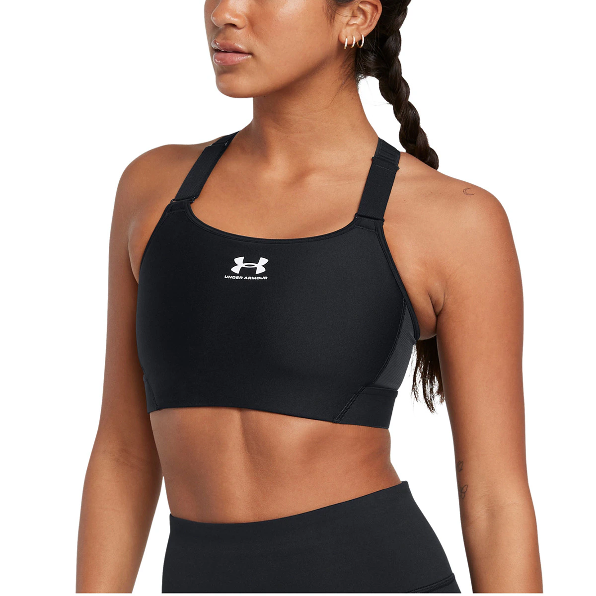 

Спортивный бюстгальтер HeatGear High для женщин от Under Armour, черный