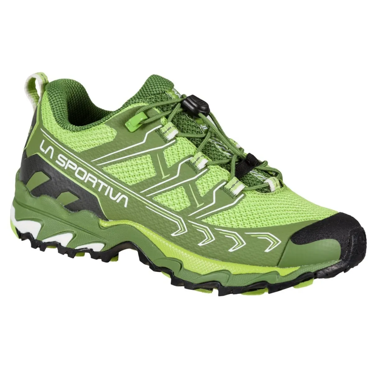 

Детские треккинговые кроссовки Ultra Raptor II JR Kale-Lime Green La Sportiva, зеленый
