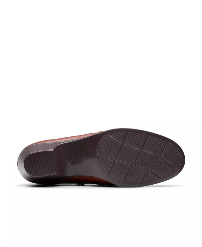Эмили 2 Рейна Утепленные Ботильоны на Плоской Подошве Clarks, коричневый/бежевый — фото 4