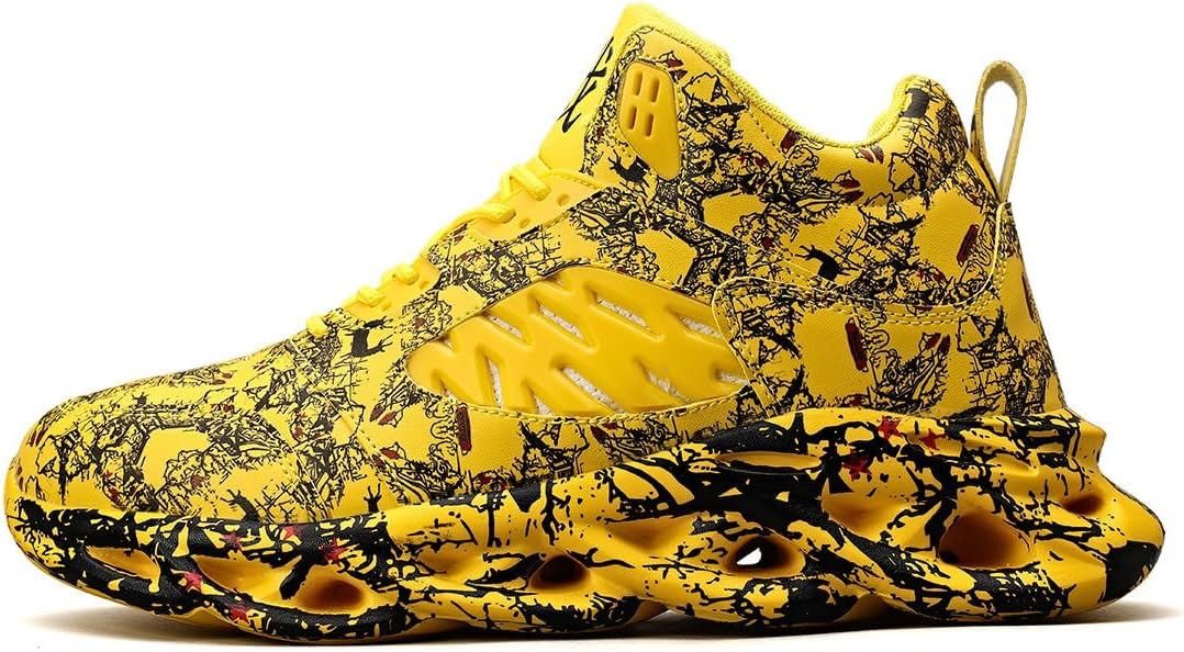 

Мужские кроссовки Men’s Blade Sole с легкой дышащей верхней частью и полосками, спортивные с амортизацией для занятий в тренажерном зале, ходьбы, походов, тренировок. Удобная обувь на все сезоны Ctkvbmeoi, желтый