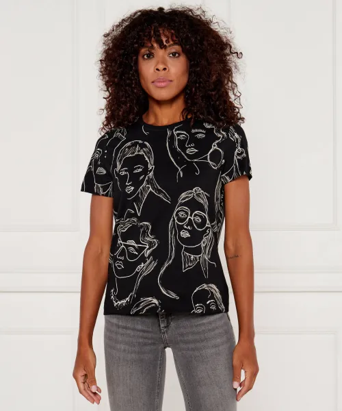 

Футболка Regular fit Desigual, черный