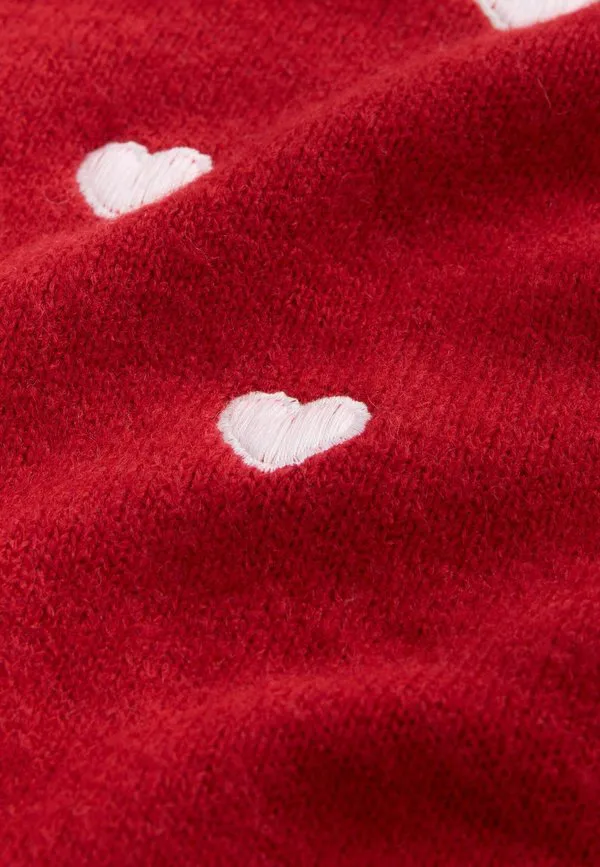 Поло с коротким рукавом, укороченного кроя Next, Red Heart Embroidery — фото 2