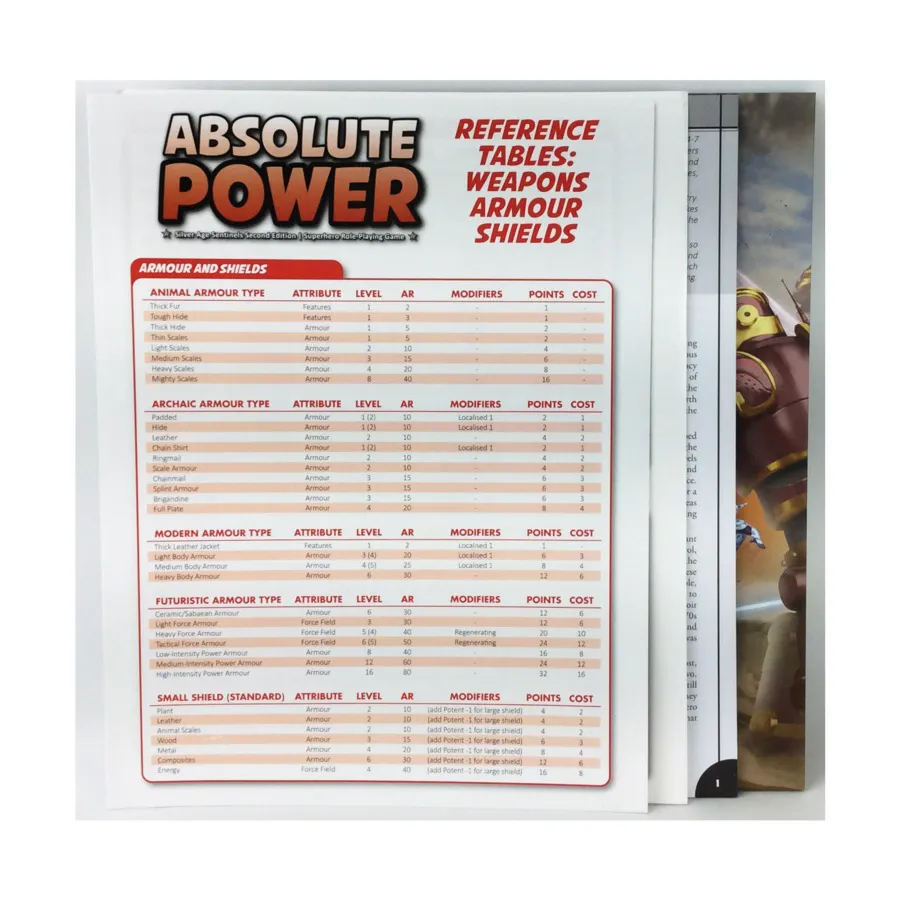 

Игровой экран и приключения, Absolute Power (Dyskami Publishing)