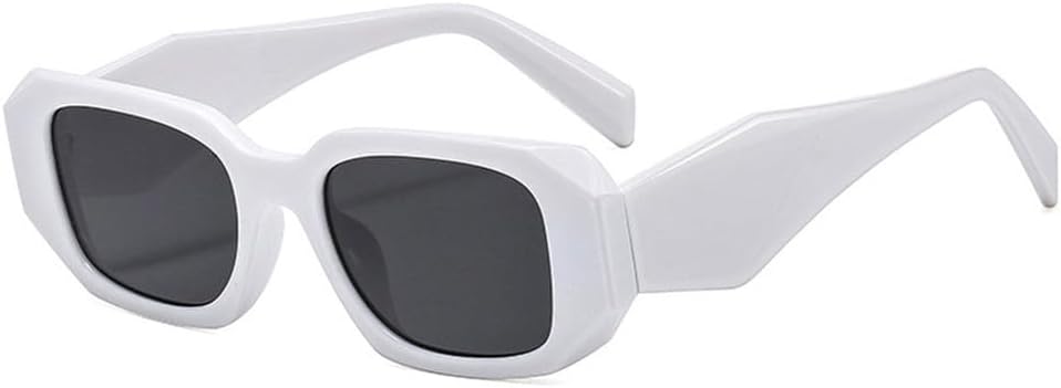 

Солнцезащитные очки UV400 с защитой от УФ-излучения — маленькая оправа, градиентный цвет, широкие дужки, подходят для женщин и мужчин, для бега и занятий спортом на открытом воздухе UYPTK, White Gray