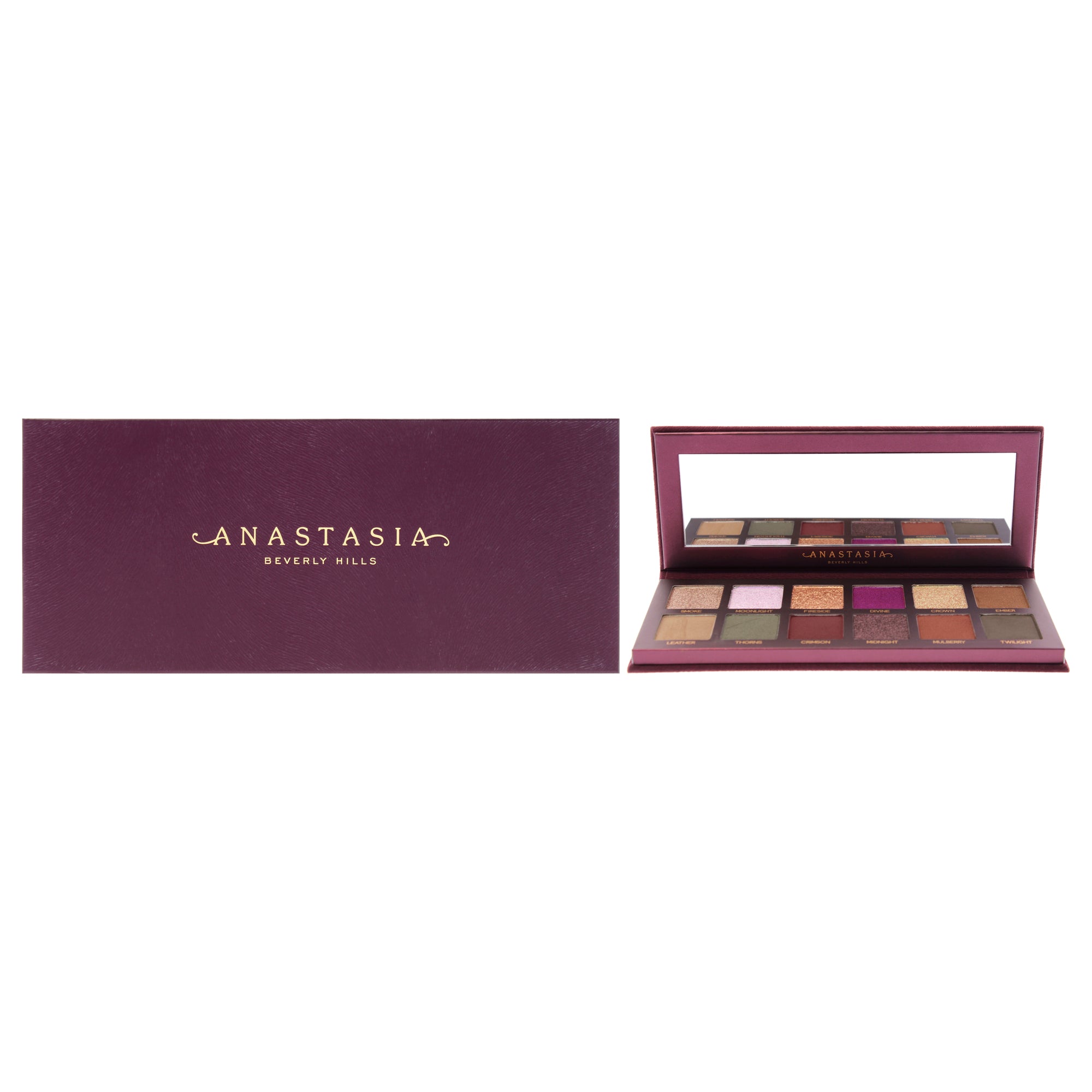 

Палетка теней для век Fall Romance от Anastasia Beverly Hills для женщин - 0,48 унции (113 г) теней для век, прозрачный