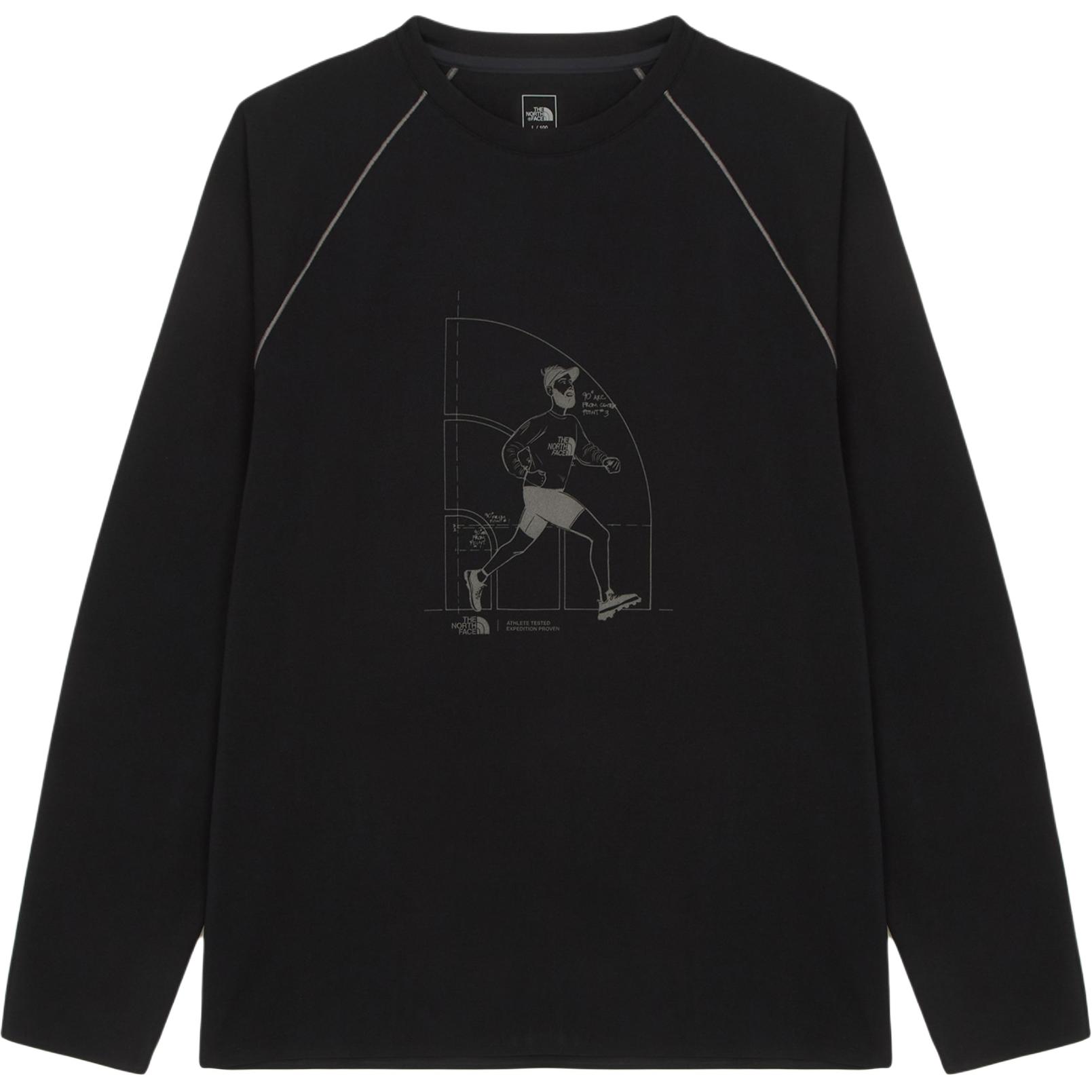 

THE NORTH FACE Футболка мужская черная с круглым вырезом