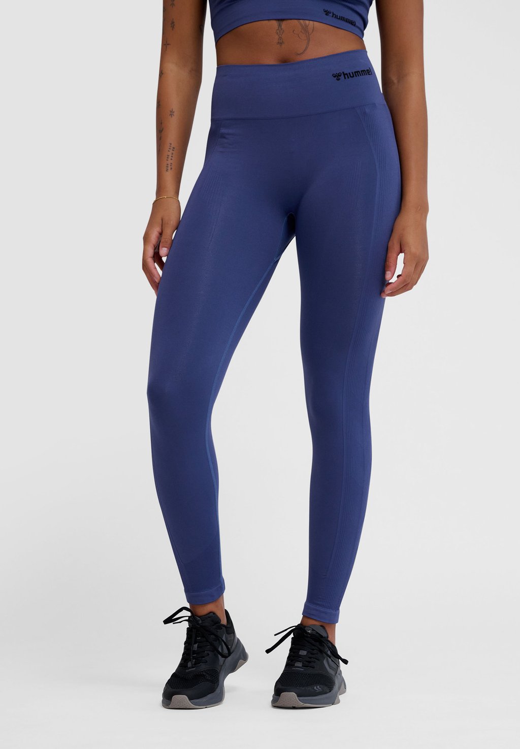 

Леггинсы TIF SEAMLESS HIGH WAIST Hummel, синий